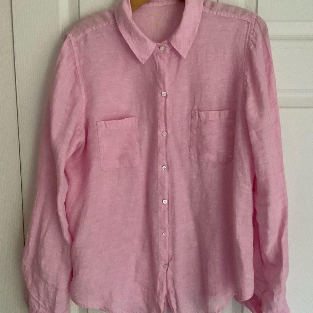 Lilly Pulitzer Pink Button Down Shirt
